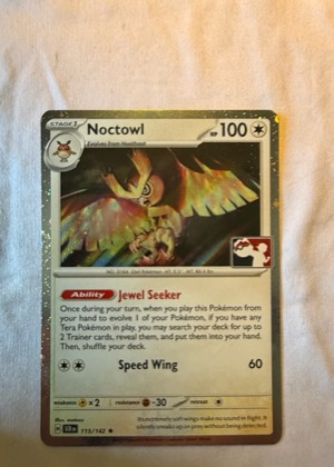 Noctowl, graded 9.0