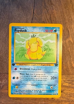 Psyduck graded 8