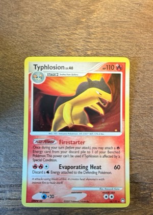 Typhlosion, graded 8.5
