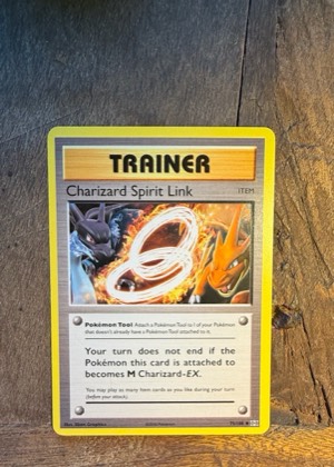 Charizard Spirit Link, graded 8.5