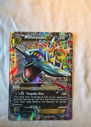 M Sharpedo EX - XY200 graded 8.5