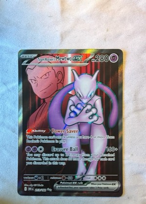 Team Rocket's Mewtwo ex, graded 9.0
