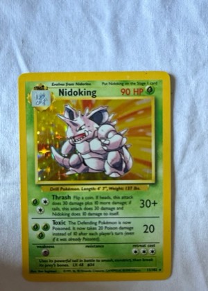 Nidoking graded 7