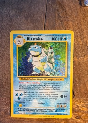 Blastoise, graded 9.0