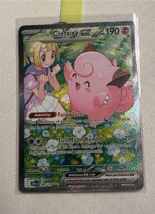 Lillie's Clefairy ex graded 7