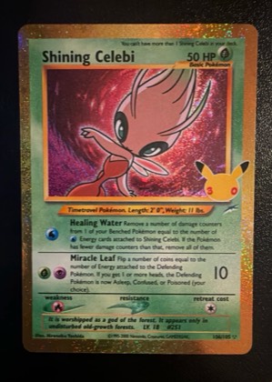 Shining Celebi graded 8
