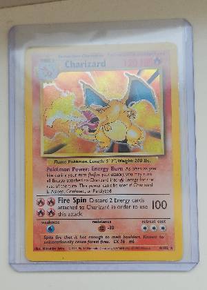 Charizard, graded 6.5