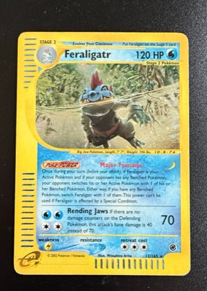 Feraligatr (12), graded 7.5