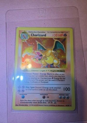 Charizard, graded 5.0