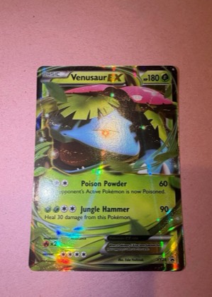 Venusaur EX - XY28, graded 8.0