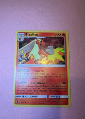 Blaziken, graded 7.5