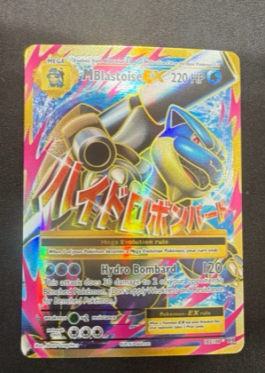 M Blastoise EX, graded 9.0