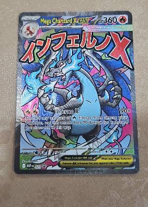 Mega Charizard X ex, graded 9.0