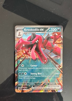Krookodile ex, graded 9.0