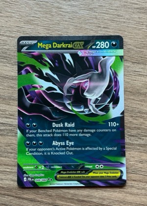 Mega Darkrai ex, graded 9.5