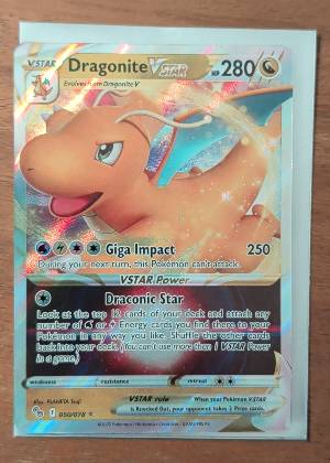 Dragonite VSTAR graded 9