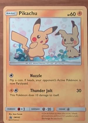 Pikachu - SM162 graded 8