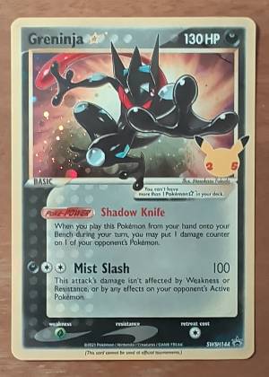 Greninja Star, graded 7.5