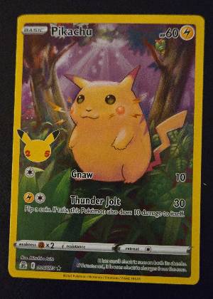 Pikachu, graded 8.5