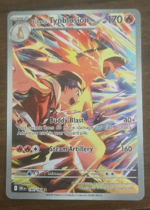 Ethan's Typhlosion, graded 9.0
