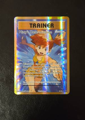 Misty's Determination (Full Art), graded 9.0