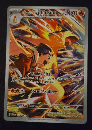 Ethan's Typhlosion, graded 9.0