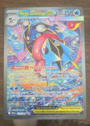 Mega Greninja ex, graded 9.0