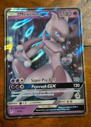 Mewtwo GX, graded 8.5