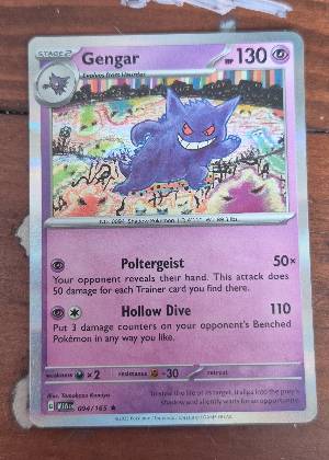 Gengar, graded 9.0