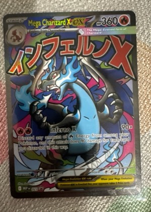Mega Charizard X ex, graded 9.0