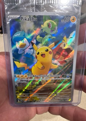 Pikachu, graded 9.0