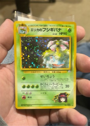 Venusaur, graded 7.0
