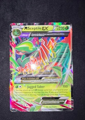 M Sceptile EX, graded 7.5