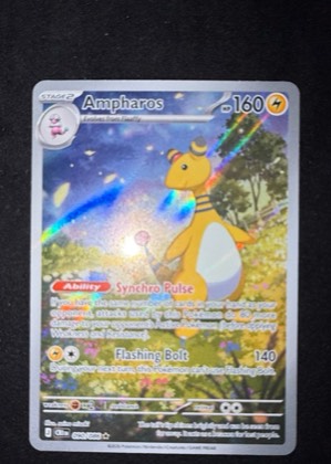 Ampharos, graded 9.0