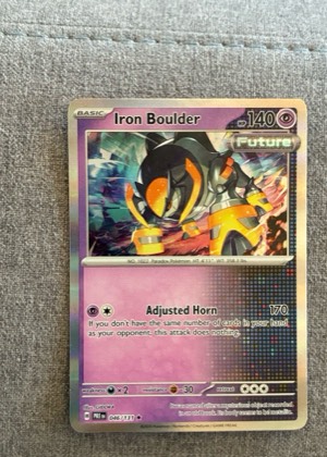 Iron Boulder, graded 9.5