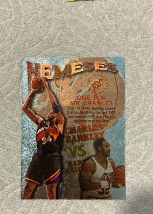 Charles Barkley / Karl Malone, graded 8.0