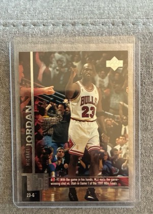Michael Jordan, graded 8.5