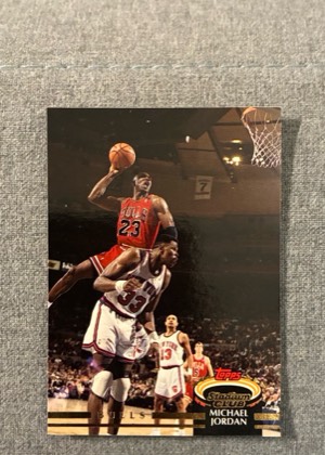 Michael Jordan, graded 8.5