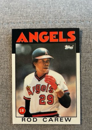 Rod Carew, graded 8.5