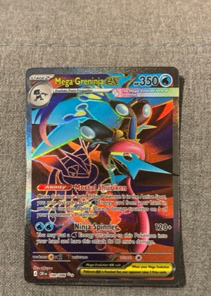 Mega Greninja ex, graded 9.0