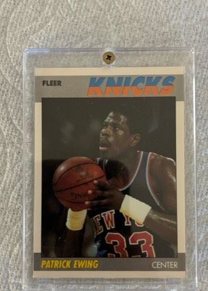 Patrick Ewing, graded 8.5