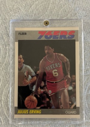 Julius Erving, graded 8.5