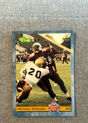 Michael Strahan, graded 8.5