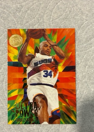 1994-95 Fleer Ultra Power Foil Charles Barkley, graded 5.5