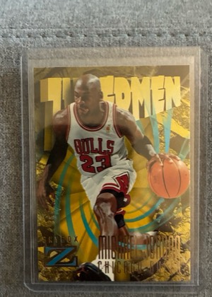 1997 Skybox Z Force Third Men Michael Jordan #TM-179 (Thirdmen Insert), graded 8.5