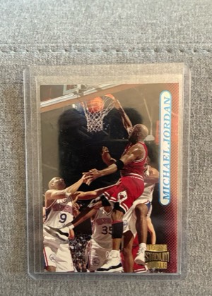Michael Jordan, graded 8.5