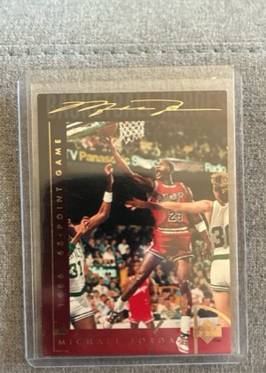 Michael Jordan, graded 8.5