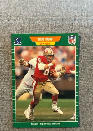 Steve Young, graded 8.5