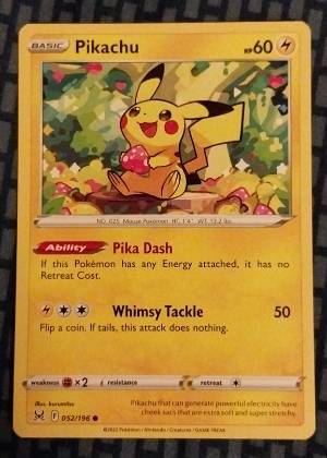 Pikachu, graded 9.0