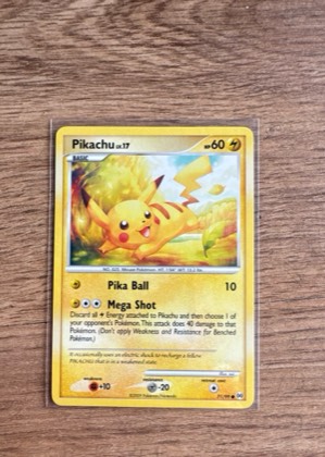 Pikachu graded 6 & below